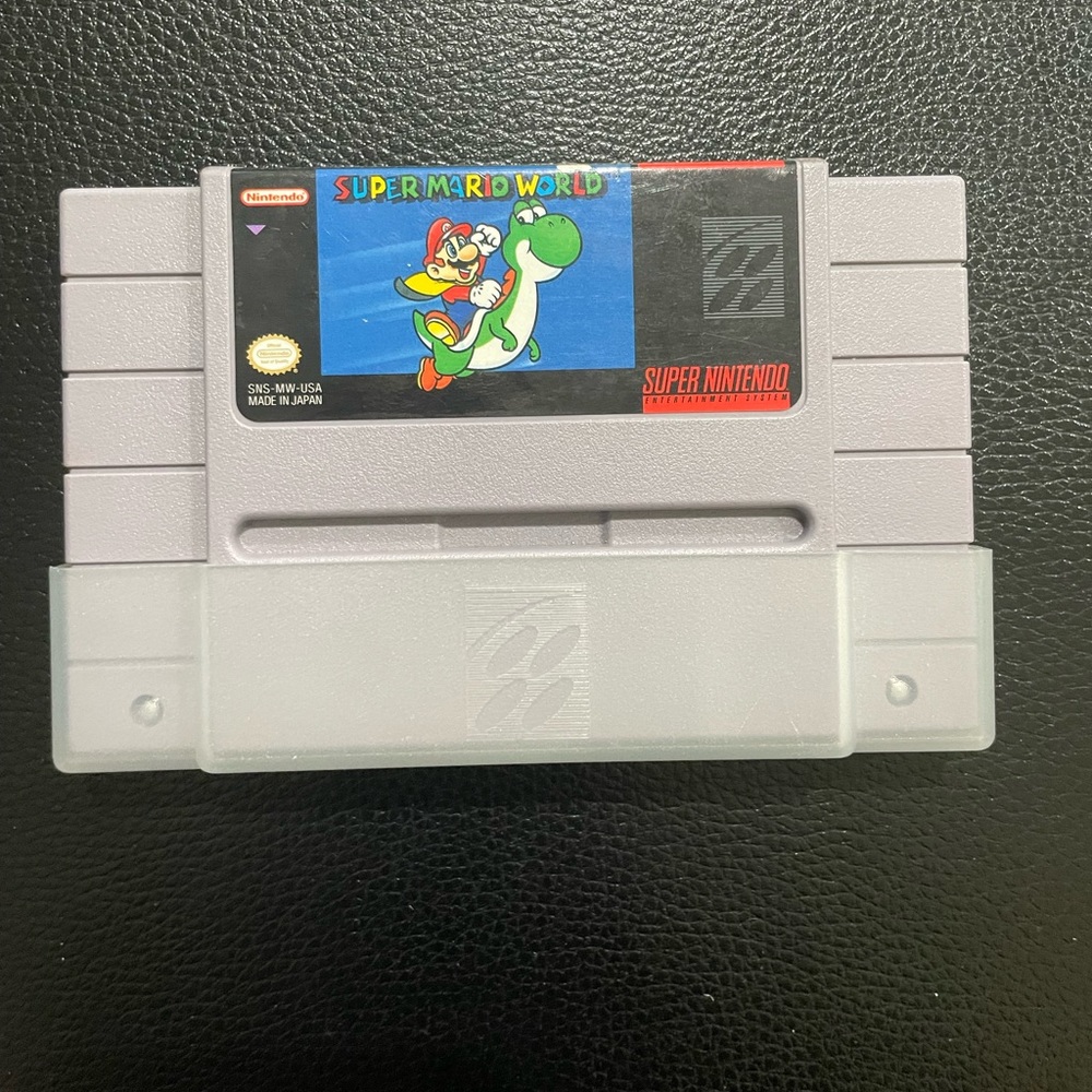 Super Nintendo Super Mario World Game